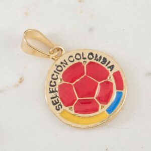 DIJE SELECCIÓN COLOMBIA COLORES 14.5mm